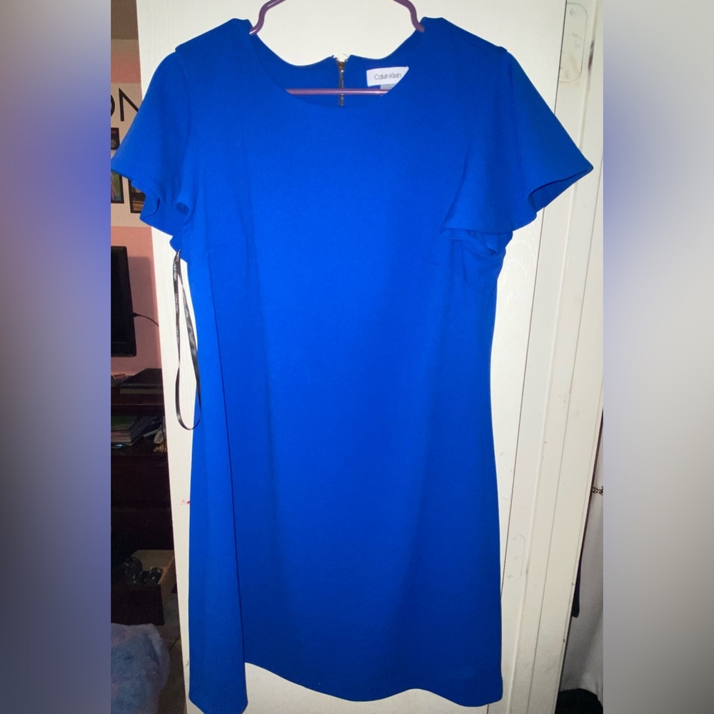 Calvin Klein Royal Blue Dress